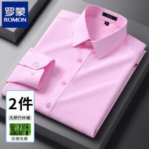 Cotton spandex soft formal shirt